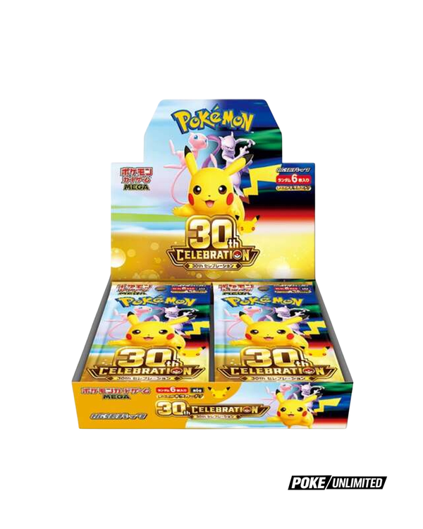 Pokémon TCG: MEGA - 30th Celebration Booster Box M6A - Japanese