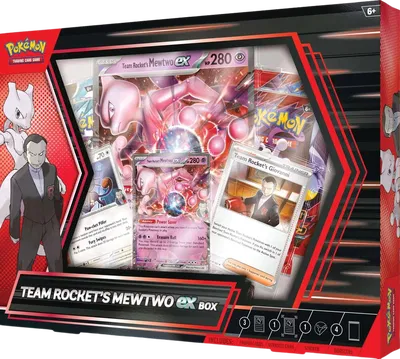 Team Rocket's Mewtwo ex Box