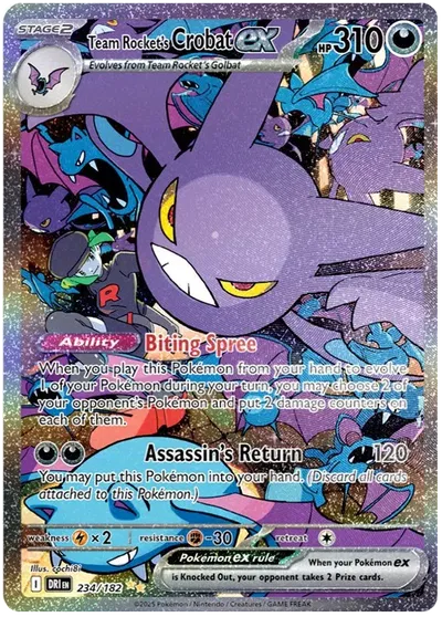 Team Rocket's Crobat ex