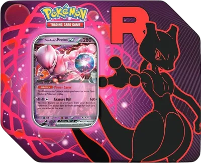 Team Rocket Tin [Team Rocket's Mewtwo ex]