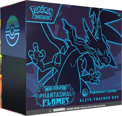 Phantasmal Flames Pokemon Center Elite Trainer Box (Exclusive)