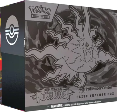 Pitch Black Pokemon Center Elite Trainer Box (Exclusive)